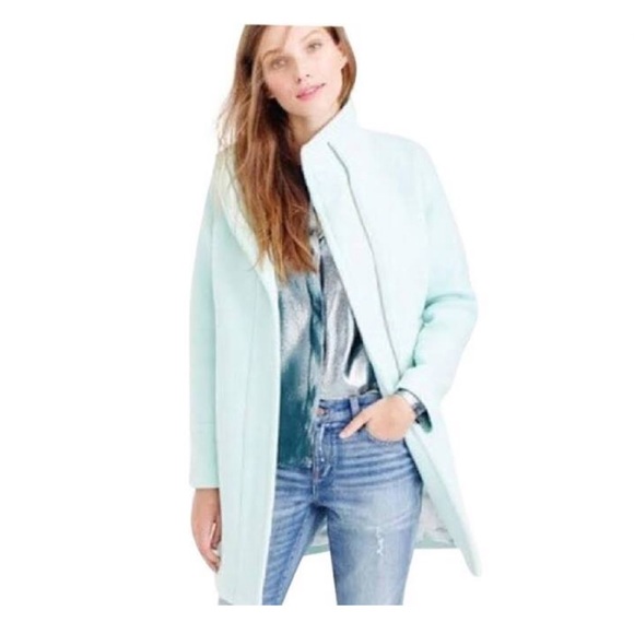 J crew light blue coat Clearance